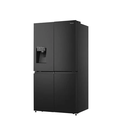 Image of HISENSE RQ760N4SBFE American Style Smart Fridge Freezer Black, Stainless Steel