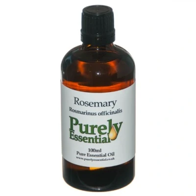 Image of Rosemary Essential Oil 100ml Pure and Natural, Purely