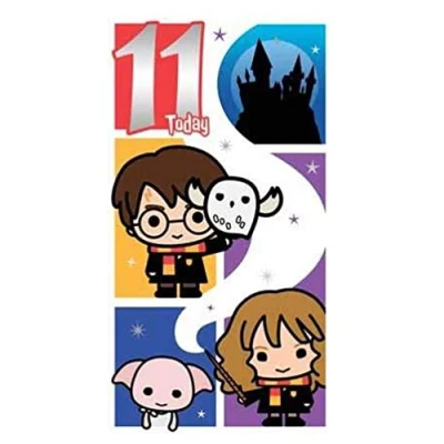 Image of Harry Potter 11th Birthday Card