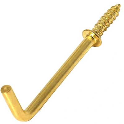 Image of Fort Fasteners Square Dresser Hook Shouldered 50mm (2 Inch) EB Pack of 100