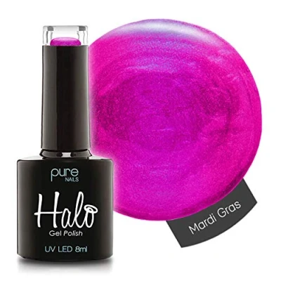 Image of Halo Gel Polish *Full Range 8ml* **CHOOSE YOUR COLOUR(S)** (Mardi Grass N2879)