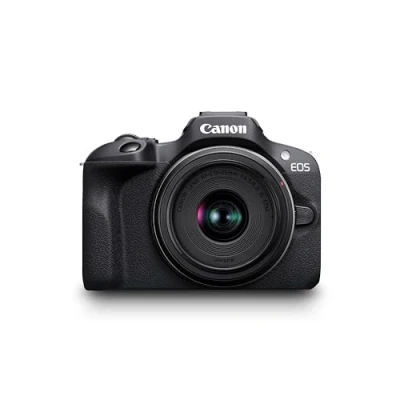 Image of Canon EOS R100 Compact Mirrorless Digital Camera 24.1 MP, 4K Resolution Dual Pixel CMOS AF, DIGIC 8 Processor 6.5 FPS Continuous Shooting Face &amp; Eye Detection, Bluetooth, Wi Fi, GPS