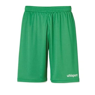 Image of uhlsport Men&#039;s Club Shorts Football Training Clothing, Blue/White (Lagoon/Blanco), 164 (EU)
