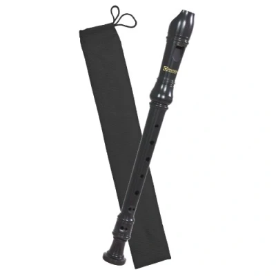 Image of Recorder Workshop 301BK Descant Recorder, Black
