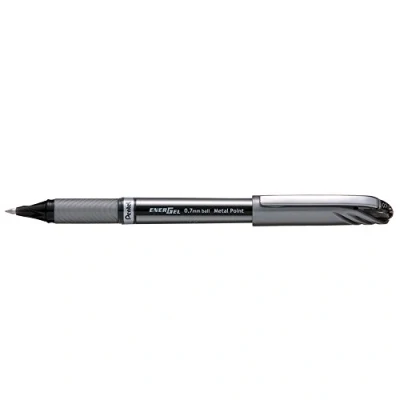 Image of Pentel 0.7mm Energel Plus Roller Pen with Metallic Effect Barrel Violet