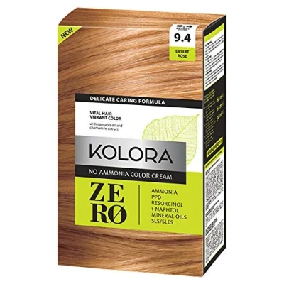 Image of KOLORA ZERO 9.4 DESERT ROSE AMMONIA FREE HAIR DYE