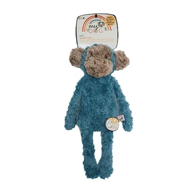 Image of Rosewood MyDog Luxury Plush Monkey Toy For Dogs, Stuff Free Comfort Toy, Calming Dog 40cm