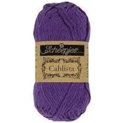 Image of Scheepjes Cahlista 521 Deep Violet Yarn 1x50g