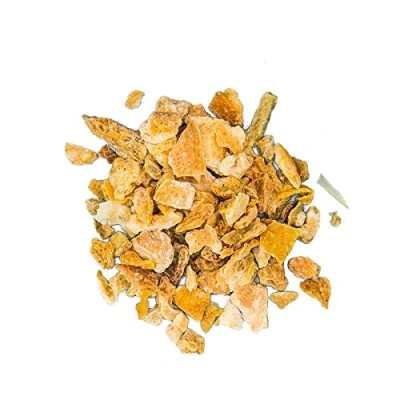 Image of JustIngredients Essentials Lemon Peel Coarse Cut, 100 g Pack of 4