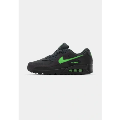 Image of Nike Sportswear AIR MAX 90 Trainers, Men&#039;s, Size: 6 (EU 40), Anthracite/green strike/black shoes
