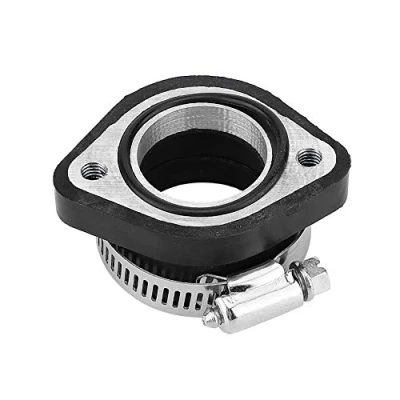 Image of For Carburetor Boot Replacement Intake Manifold Black Motorcycle Rubber Joint Vm24