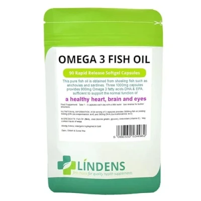 Image of Omega 3 Fish Oil 30% DHA/EPA Pack 270 Capsules High Strength