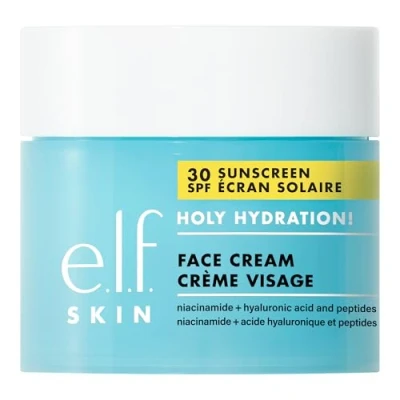 Image of e.l.f. Holy Hydration! Face Cream Broad Spectrum SPF 30 Sunscreen 50g