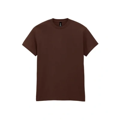 Image of Gildan Heavy Cotton Adult T Shirt Extra Large Russet