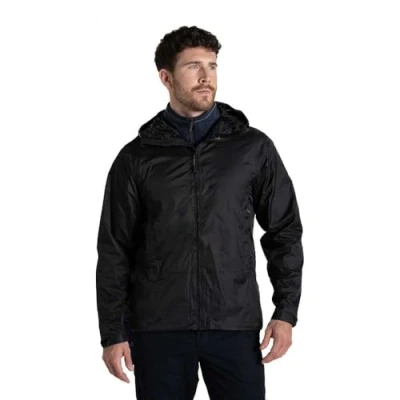 Image of Craghoppers Expert Packable Jacket Rain Coat, Black, S