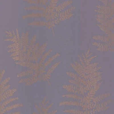 Image of Arthouse Metallic Fern Charcoal Rose Gold Wallpaper Matt Grey Background Leaf Catches Light Perfect to Create an On Trend Space Works with All Furniture Styles 687001