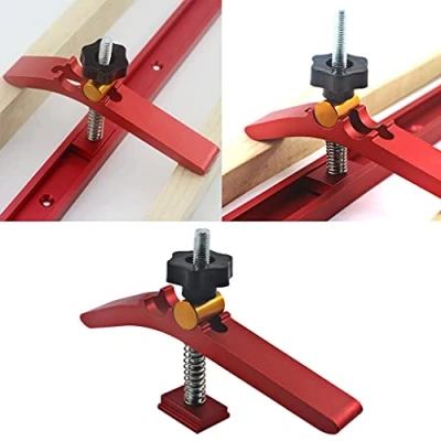 Image of shiftX4 T Track Hold Down Clamps, Multipurpose Clamp, Clamps for Many Woodworking and Metalworking