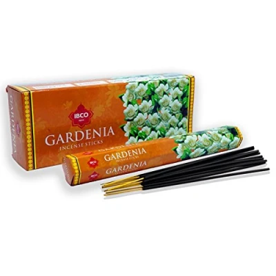 Image of GARDENIA INCENSE STICKS Box of 6 Packets
