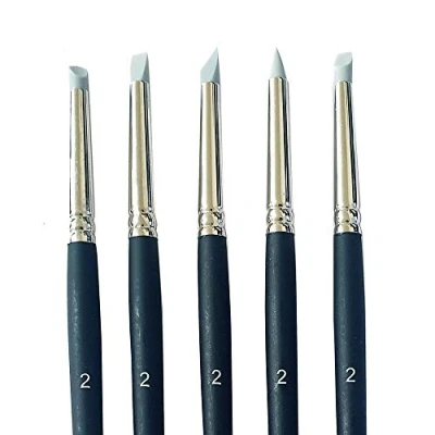 Image of The Art Shop Skipton Artists Silicone Colour Shaper Tool Set of 5 (Size 2)