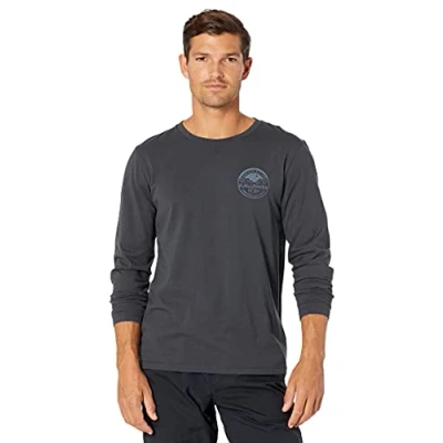 Image of FJALLRAVEN F87303 555 Forever Nature Badge LS M Dark Navy XS