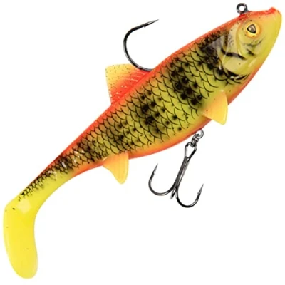 Image of Fox Rage Replicant decoy wobble UV bright perch 3&quot; 10g x 2pcs