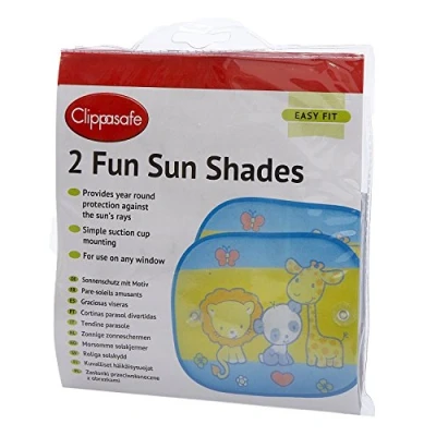Image of Clippasafe Fun Sun Shade (2 Pack)
