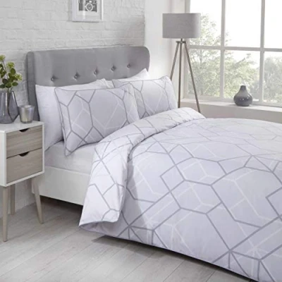 Image of Rapport Network Duvet Cover Bed Set, King,Multi Colour