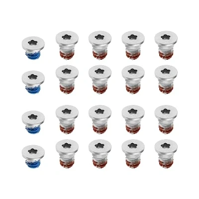 Image of eMagTech 2 Sets Bottom Base Screws Compatible with MacBook Pro Retina 13&quot; 15&#039;&#039; A1425 A1502 A1398 2012 2015 Laptop PC Computer Repair Replacement