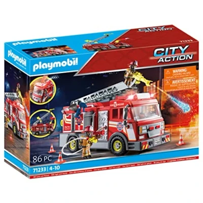 Image of Playmobil 71233 City Action Rescue Fire Truck