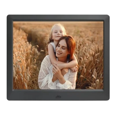 Image of 9 inch Digital Picture Frame Frames with Remote Control,Photo Video Player 4 Windows Display Electronic Photo Support USB Drive SD MS MMC SDHC Card