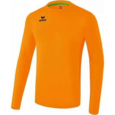 Image of Erima Kids Liga Long Sleeve Jersey Orange, Size 116/3X Small
