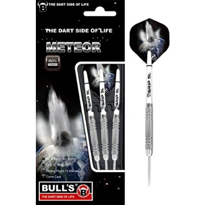 Image of Bulls Meteor Mt3 Steel Dart 21g Silver/White