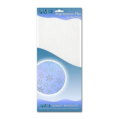 Image of PME IM196 Snowflake Design Impression Mat, 15x0.1x30.5 cm