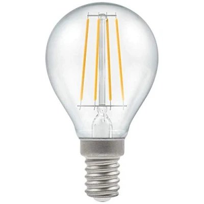 Image of Crompton LED Round Filament Dimmable Clear 5W 2700K SES E14