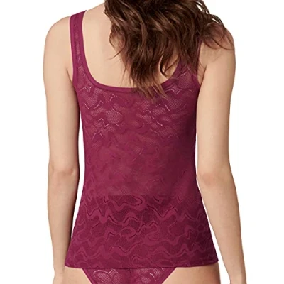 Image of sloggi Women&#039;s GO Allround Lace Shirt 01 Bra, Dark Wine, 1