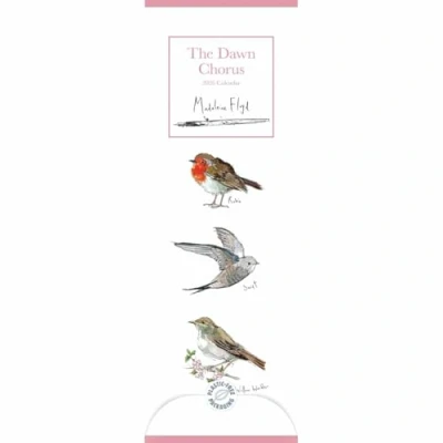 Image of Madeleine Floyd, The Dawn Chorus Slim Calendar 2026