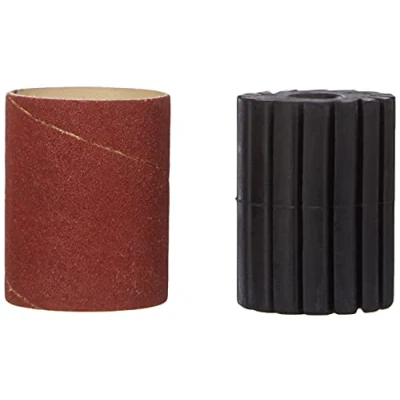 Image of Bosch Home and Garden Conical Shank Sleeve Plus Sanding Sheet ASK30 Set (for PRR 250 Removing Roller, of 2 Pieces)