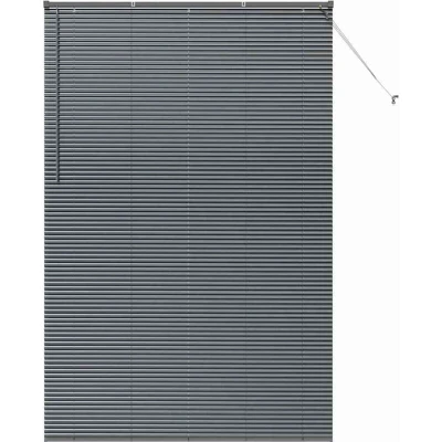 Image of With Curtains Other Manual Dark gray 150 x 220 cm Aluminium Vidaxl