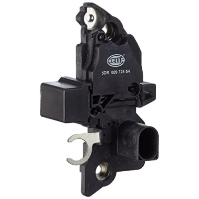 Image of 06F903803, 06F903803AX, 070903803B, 070903803EX, 078903803E Alternator Regulator HELLA 5DR 009 728 541 12V VOLKSWAGEN: Golf 4, Transporter 5