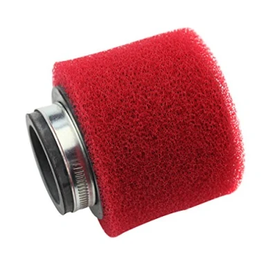 Image of GOOFIT 38mm Red Air Filter Replacement For ATV Dirt Bike and Go Kart