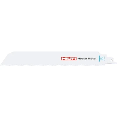 Image of Hilti 5x Heavy duty Reciprocating Saw Blades for cutting 3.5 10 mm (1/8 7/16&quot;) thick metal, Length: 229 mm, 14 Teeth per inch, Product class: Premium (SP 23 14, 2179722)