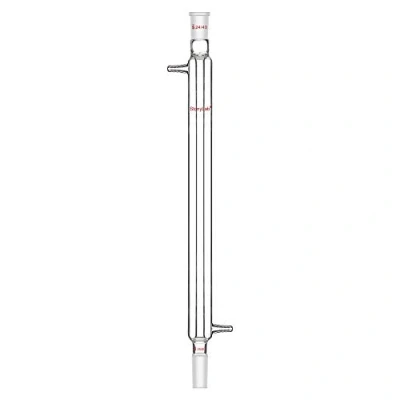 Image of StonyLab Borosilicate Glass Liebig Condenser with 24/40 Joint 400 mm Jacket Length Lab
