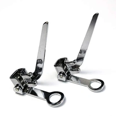 Image of 2 Sets Low Shank Presser Feet Embroidery Darning Foot All Meta for Singer Home L #006016008