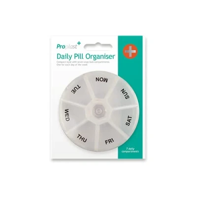 Image of ProPlast MED4335 Compact Daily Compartment Pill Organiser