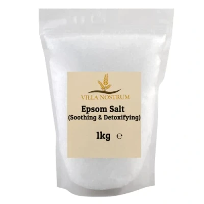 Image of Epsom Bath Salt 1kg Soothing &amp; Detoxifying by Villa Nostrum