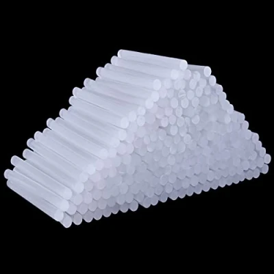 Image of MUKCHAP 300 PCS 7mm x 100mm Hot Glue Sticks, Melt Gun Clear Adhesive Sticks Mini for DIY Craft Ornament Projects
