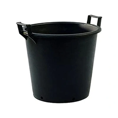 Image of BHGS 110lt Extra Large Heavy Duty Plastic Tree &amp; Shrub Container Plant Pots with Handles 65 x 51cm