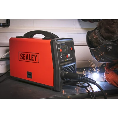 Image of Sealey Inverter Welder Mig, TIG &amp; MMA 200amp with LCD Screen
