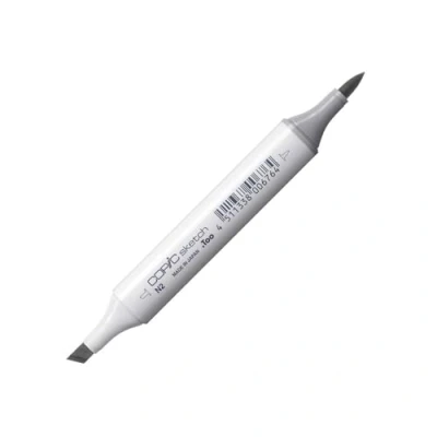 Image of COPIC Sketch Coloured Marker Pen (N 2) Neutral Gray No.2, For Art &amp; Crafts, Colouring, Graphics, Highlighter, Design, Anime, Professional Beginners, Supplies Colouring Books