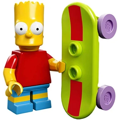 Image of Lego Simpsons Minifigures 71005 Bart Simpson